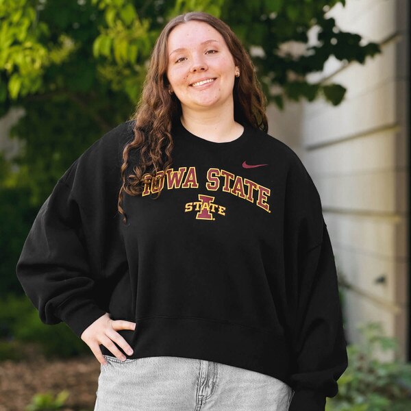 Nike Women's I-State Black FA26 Crewneck Sweatshirt
